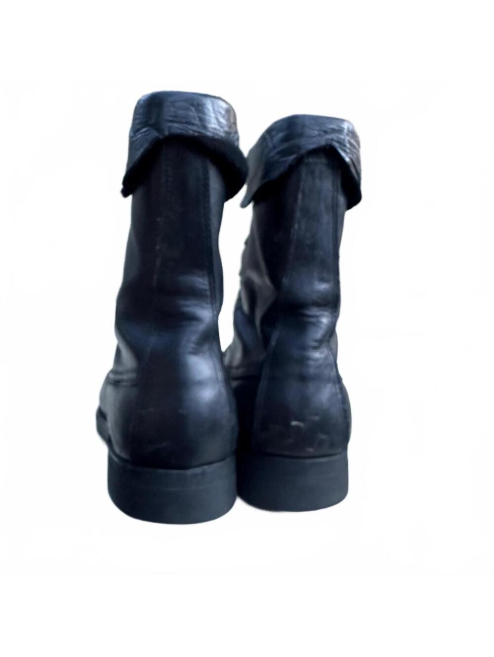Addison Shoe Co. Steel Toe Men’s Size 9D Military Combat Black Boots USA Made - Picture 7 of 16